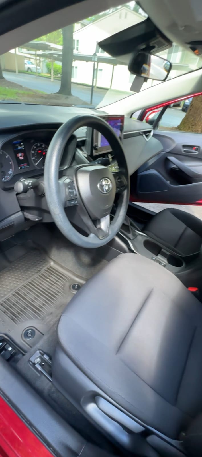 Car interior after professional detailing – clean and pristine